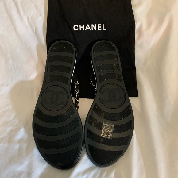 AUTHENTIC CHANEL SANDALS *PLEASE READ DISCRIPTION* - Picture 2 of 8